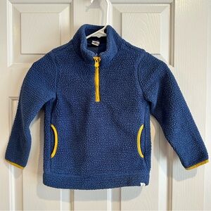 Gap boys pull over Sherpa fleece